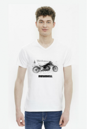 koszulka męska bobber MOTOSKILL