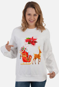 BLUZA DAMSKA ,,MIKOŁAJ,,