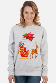 BLUZA DAMSKA ,,MIKOŁAJ,,