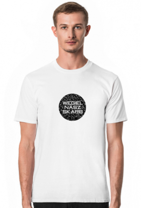 Koszulka męska WĘGIEL NASZ SKARB