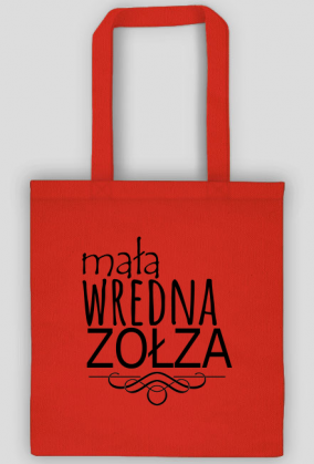 torba z nadrukiem mała wredna zołza