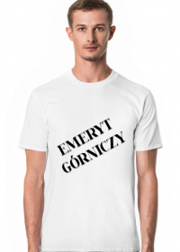 Koszulka męska EMERYT GÓRNICZY