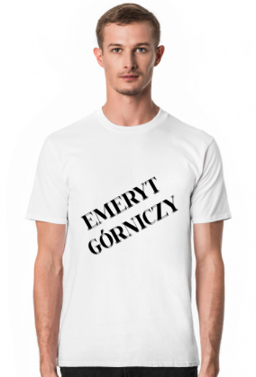 Koszulka męska EMERYT GÓRNICZY