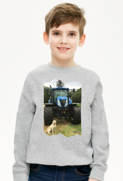 Bluza -Traktor z przyjacielem