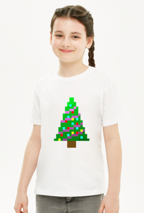 Koszulka Dziecięca Świąteczna Choinka
