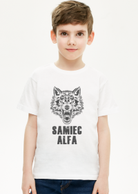 Koszulka Chłopięca Samiec Alfa