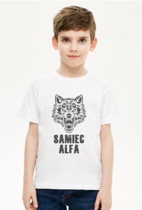 Koszulka Chłopięca Samiec Alfa