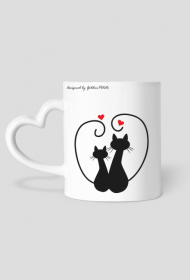 Świąteczny kubek z kotami/Chrstmas mug with cats