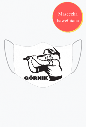 Maseczka górnicza GÓRNIK