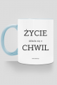 Uważny kubek - Życie składa się z chwil - Kolor