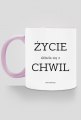 Uważny kubek - Życie składa się z chwil - Kolor