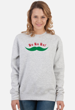 Bluza Ho Ho Ho Wąsy Mikołaja