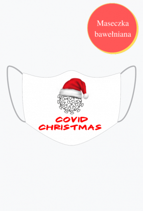 Maseczka bawełniana "Covid Christmas"