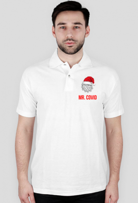 Koszulka Polo "Covid Christmas"