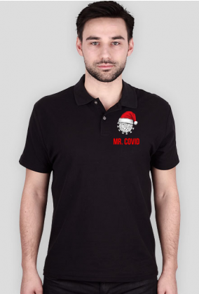 Koszulka Polo "Covid Christmas"
