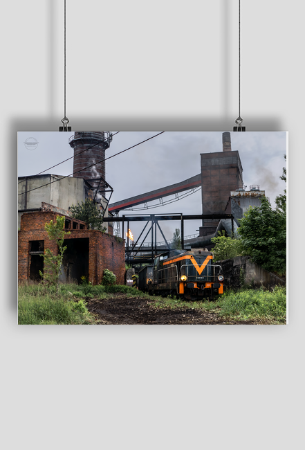 Plakat A1 "Koksownia Jadwiga - Zabrze"