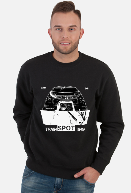 Bluza czana - "TrainSPOTting" EN57 Spot