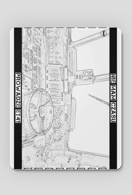 Podkładka pod myszkę - "Nie mam czasu prowadzę"