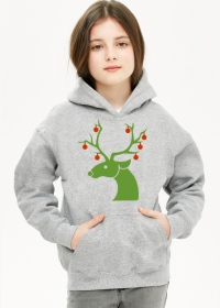 christmas deer hoodie