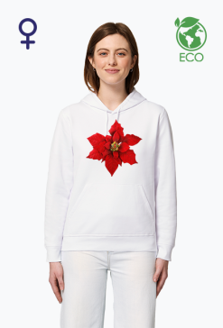 BLUZA DAMSKA ,,KWIAT - GWIAZDA BETLEJEMSKA,,