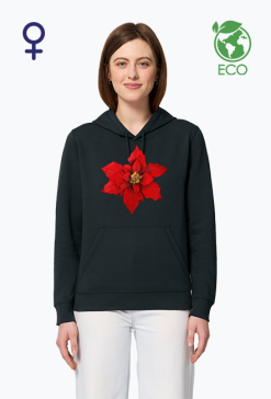 BLUZA DAMSKA ,,KWIAT - GWIAZDA BETLEJEMSKA,,