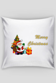 Poduszka Mikołaj Merry Christmas