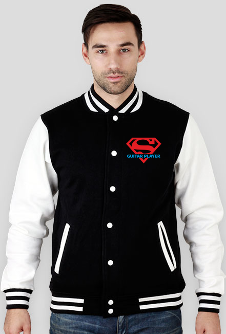 Superman - Super Guitar Player - męska bluza jacket
