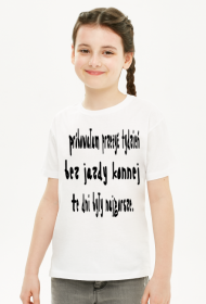 Koszulka do jazdy konnej.