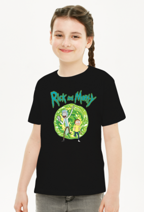 Koszulka Dziewczęca Rick and Morty