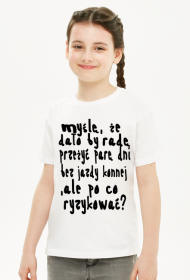 Koszulka do jazdy konnej.