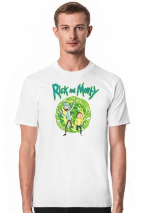 Koszulka Męska Rick and Morty