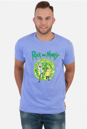 Koszulka Męska Rick and Morty