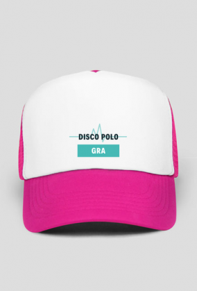 Czapka z Daszkiem typu TRUCKER Disco Polo