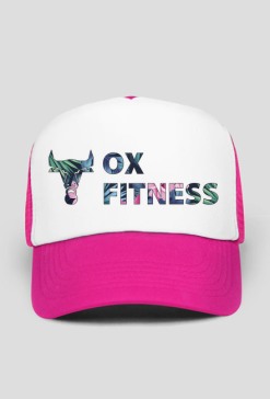 Czapka trucker- Logo kwiaty