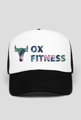 Czapka trucker- Logo kwiaty