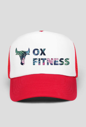 Czapka trucker- Logo kwiaty