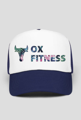 Czapka trucker- Logo kwiaty