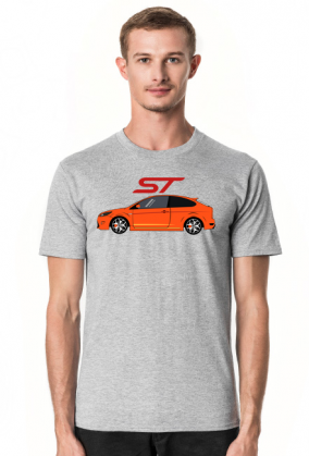 Ford focus mk2 st pomarańczowy koszulka