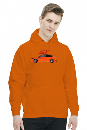 Ford focus mk2 st pomarańczowy bluza