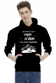 Bluza męska górska- ZA STROMO- Góry, mountains