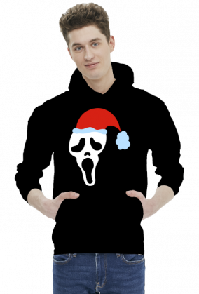 KRZYK Świąteczna bluza męska