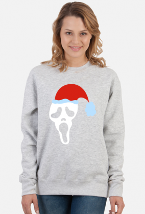 KRZYK Świąteczna bluza damska