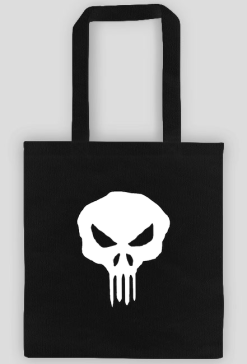 Blaq Punisher Shopping Bag