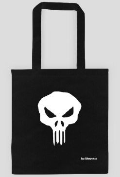Blaq Punisher Shopping Bag