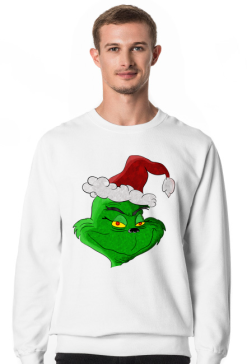 Świąteczna bluza męska| Grinch