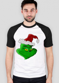 Świąteczna koszulka męska| Grinch