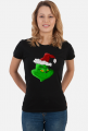 Świąteczna koszulka damska| Grinch