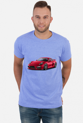 Porsche 718 koszulka męska