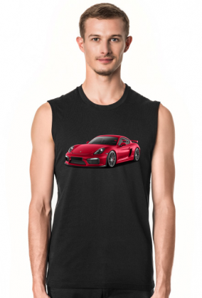 Porsche 718 koszulka bez rękawów