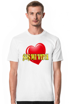 KOSZULKA MĘSKA ,,SOS MI VIDA,,
